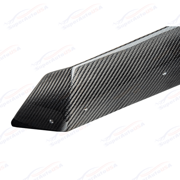 Fits Chevrolet Corvette C7 Carbon Fiber Rear Spoiler SIde Winglets