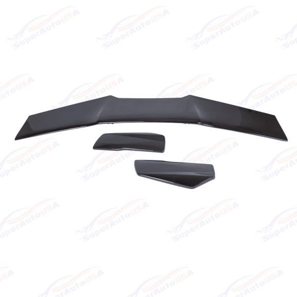 Fits 2014-2019 Corvette C7 ZR1 ZTK Style Rear High Spoiler Wing