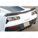 Fits Chevrolet Corvette C7 Carbon Fiber Rear Spoiler SIde Winglets-6