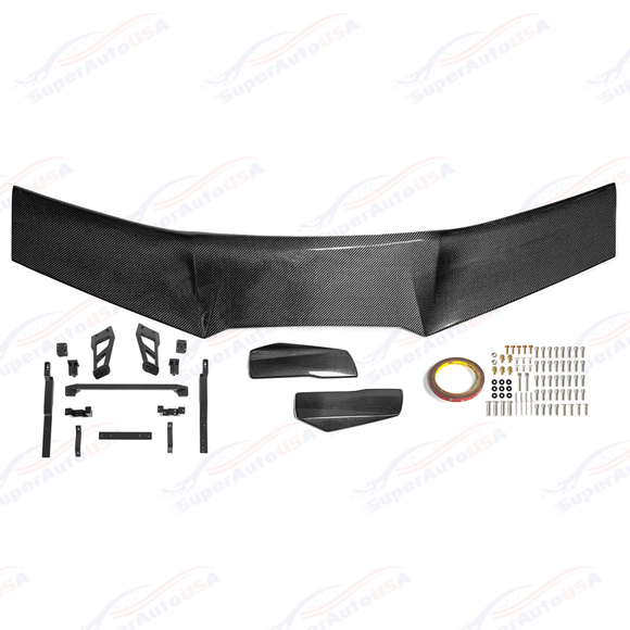 Fits 2014-2019 Corvette C7 ZR1 ZTK Style Rear High Spoiler Wing