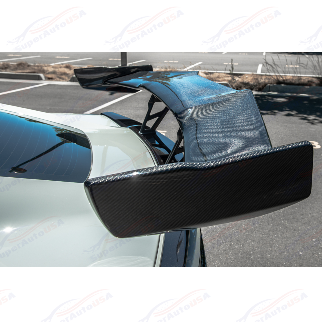 Fits 2014-2019 Corvette C7 ZR1 ZTK Style Rear High Spoiler Wing