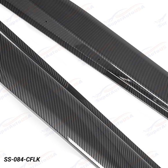 Se adapta a la extensión del panel basculante de faldones laterales estilo Z06 de Corvette C7 2014-19