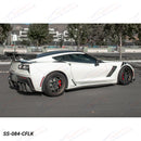 Se adapta a la extensión del panel basculante de faldones laterales estilo Z06 de Corvette C7 2014-19-10