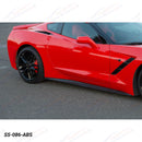 Fits Chevrolet Corvette C7 EOS Style Side Skirts Rocker Panels-12
