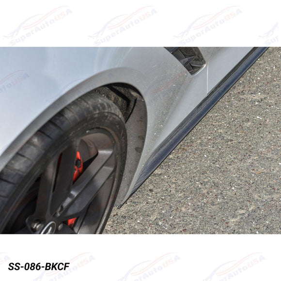 Fits Chevrolet Corvette C7 EOS Style Side Skirts Rocker Panels