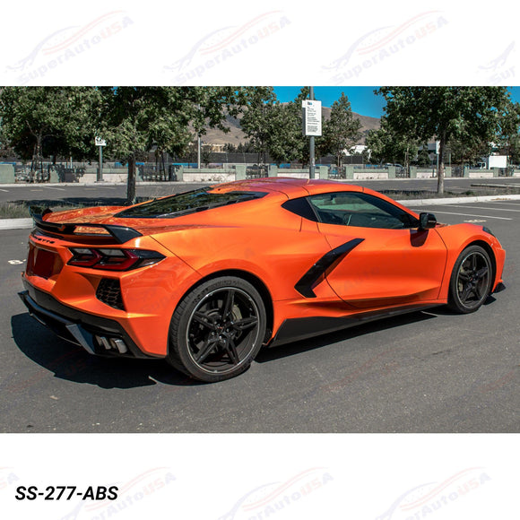 Fits 2020-Up Chevrolet Corvette C8 5VM Side Skirts Rocker Panels