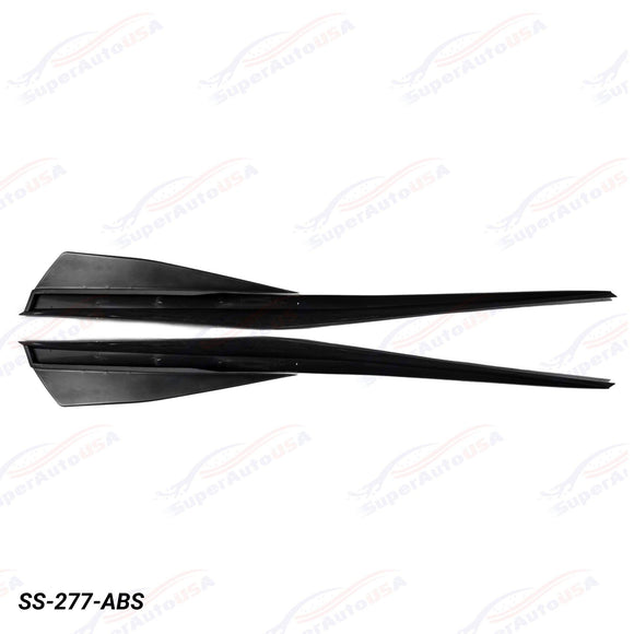 Fits 2020-Up Chevrolet Corvette C8 5VM Side Skirts Rocker Panels