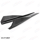 Fits 2020-Up Chevrolet Corvette C8 5VM Side Skirts Rocker Panels-16