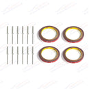 Fits 2020-Up Chevrolet Corvette C8 5VM Side Skirts Rocker Panels-22