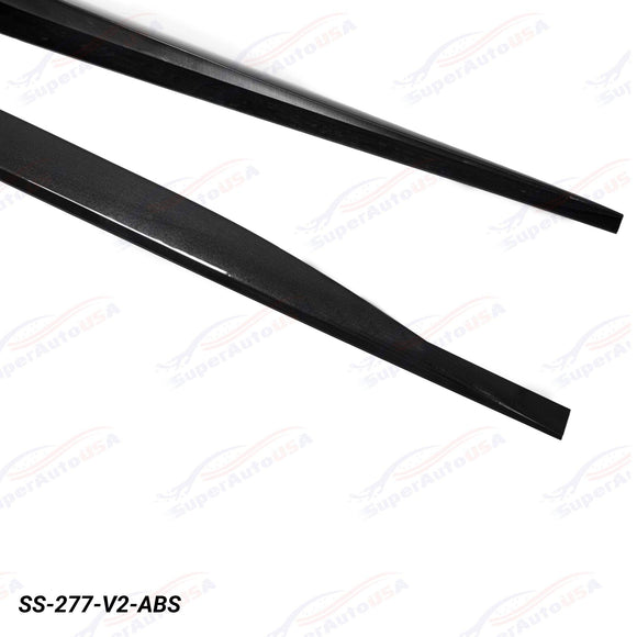 Fits 2020-Up Chevrolet Corvette C8 5VM Side Skirts Rocker Panels