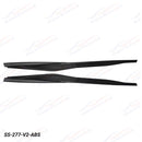 Fits 2020-Up Chevrolet Corvette C8 5VM Side Skirts Rocker Panels-9