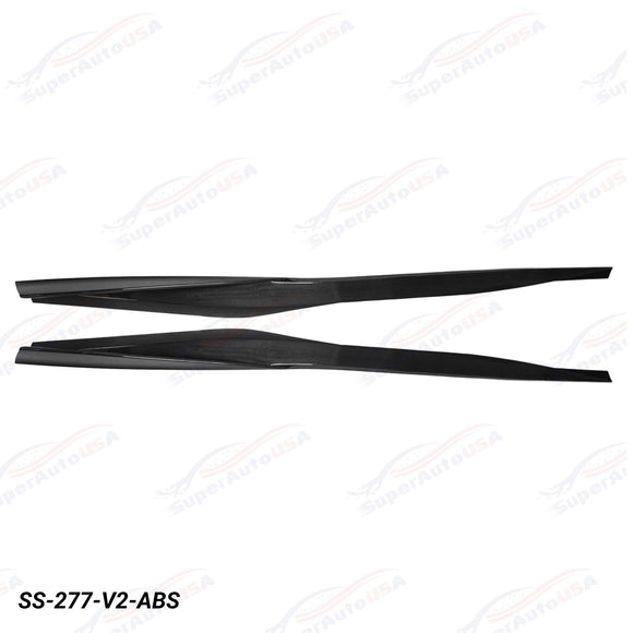 Fits 2020-Up Chevrolet Corvette C8 5VM Side Skirts Rocker Panels