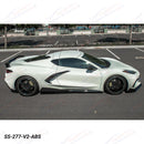 Fits 2020-Up Chevrolet Corvette C8 5VM Side Skirts Rocker Panels-14