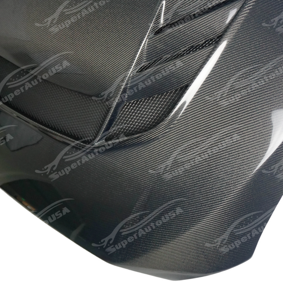 CAPÓ DE ENFRIAMIENTO DE FIBRA DE CARBONO (PARA FMIC) PARA VB SUBARU WRX / STI 22-2025 