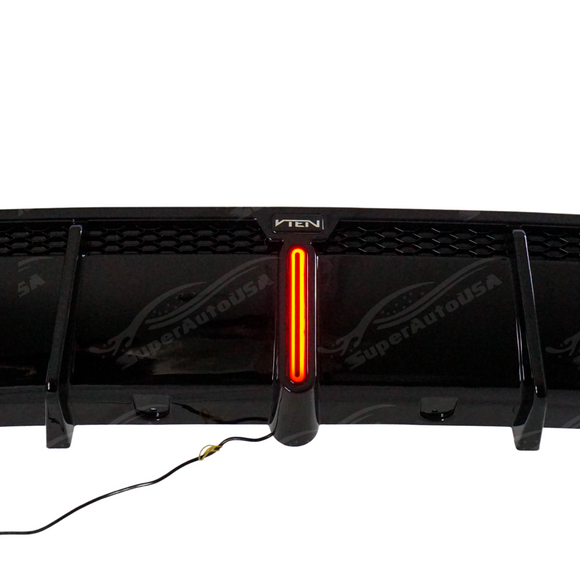 Divisor de parachoques delantero de fibra de carbono real compatible con Toyota GR Corolla 2023-2025 