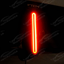 Divisor de parachoques delantero de fibra de carbono real compatible con Toyota GR Corolla 2023-2025 -11