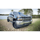 Rejilla de malla para parachoques delantero cromada plateada para Chevrolet Silverado 1500 2016-2019 -3