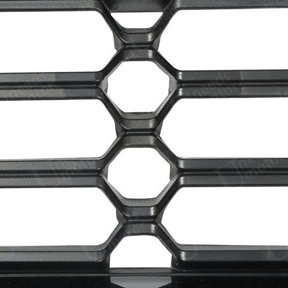 Fits 2016-2019 Chevrolet Silverado 1500 Black Front Bumper Grill Mesh Grille