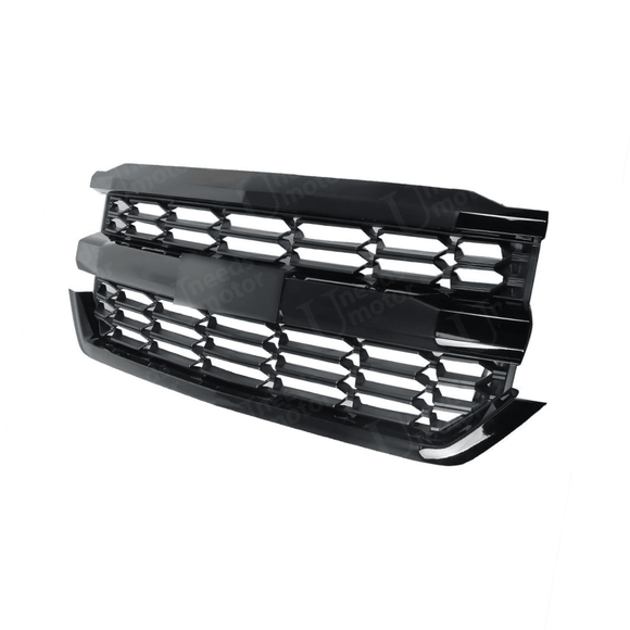 Fits 2016-2019 Chevrolet Silverado 1500 Black Front Bumper Grill Mesh Grille
