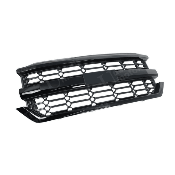 Fits 2016-2019 Chevrolet Silverado 1500 Black Front Bumper Grill Mesh Grille