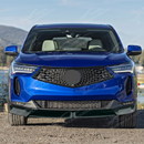 2023 Acura RDX Black Front Bumper Splitters for Improved Performance by SuperAutoUSA
