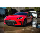 Aerodynamic Forged Carbon Fiber Front Vent Trim for 2022 GR86.
