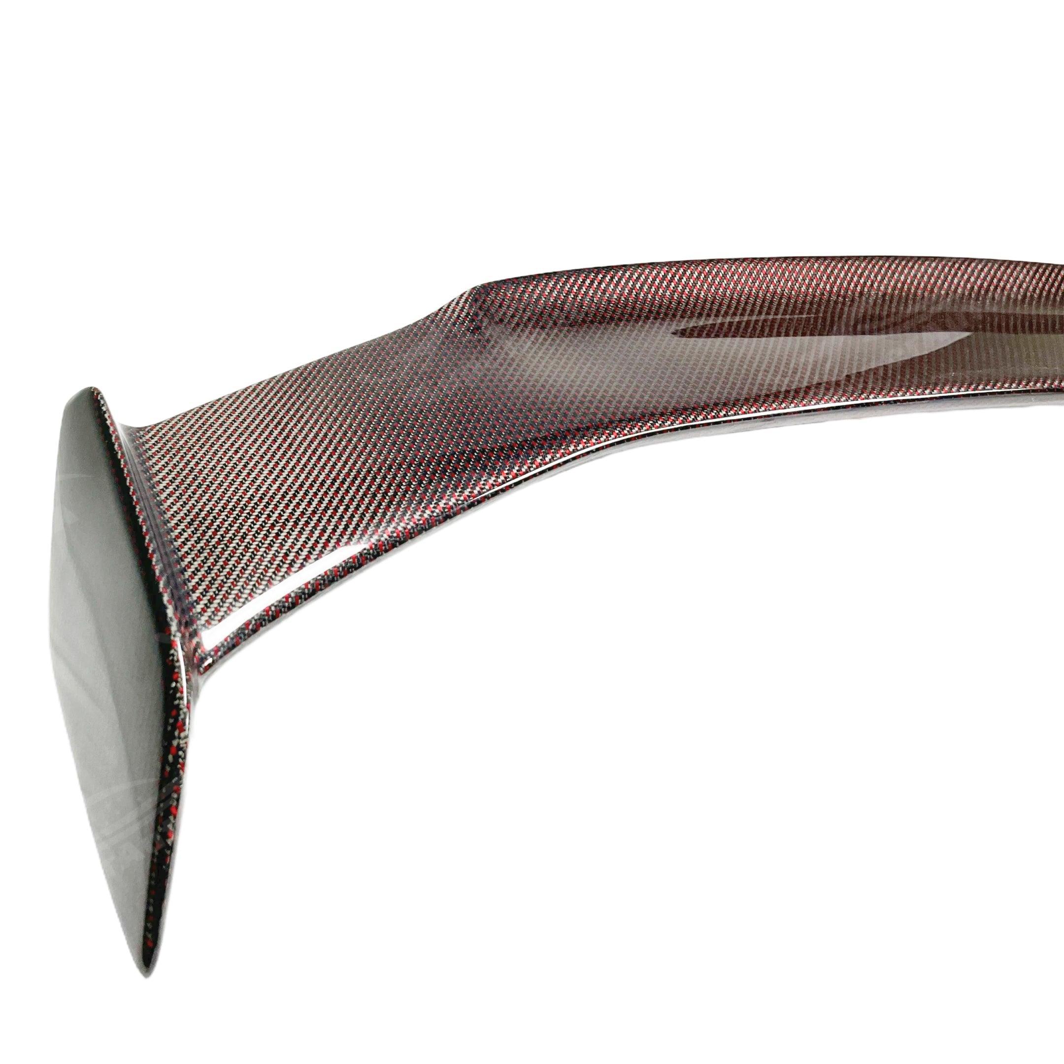Red Carbon Fiber Rear Spoiler Wing Fits Honda Civic Tpye R FL5 2023 ...