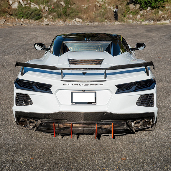 2020-2026 C8 Corvette rear tail light blackout tint cover lens

