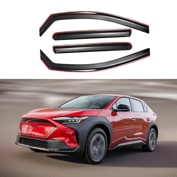 Fit 2023-2025 Solterra In-Channel Vent Window Visors Rain Sun Wind Guards Shade Deflectors