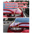 Rear Spoiler & Wings - Scorpion GT Style | Fits Kia Stinger (2018-2024)-2