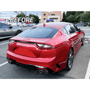 Fits Stinger 2018-2024 Primer Black Scorpion GT Style Rear Trunk Spoiler Wing-7