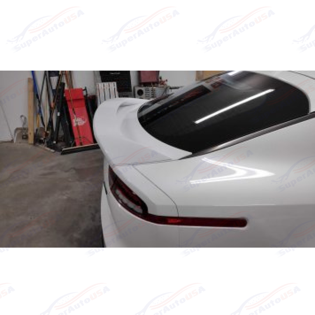 Fits Kia Stinger 2018-2023 Pearl White Scorpion GT Style Spoiler Wing - 0