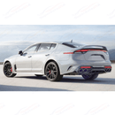 Fits Kia Stinger 2018-24 | Ultra Silver Metallic Scorpion Edition GT Style Spoiler Wing-6