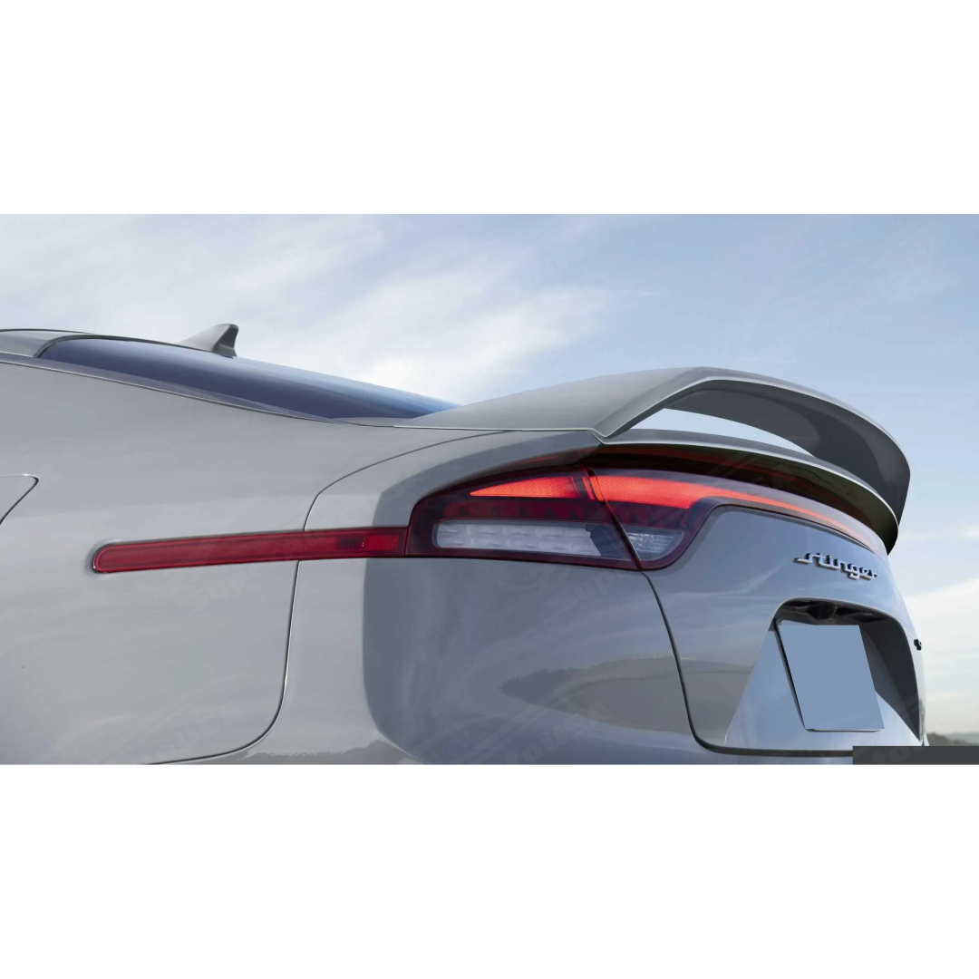 Fits Stinger 2018-2024 Primer Black Scorpion GT Style Rear Trunk Spoiler Wing