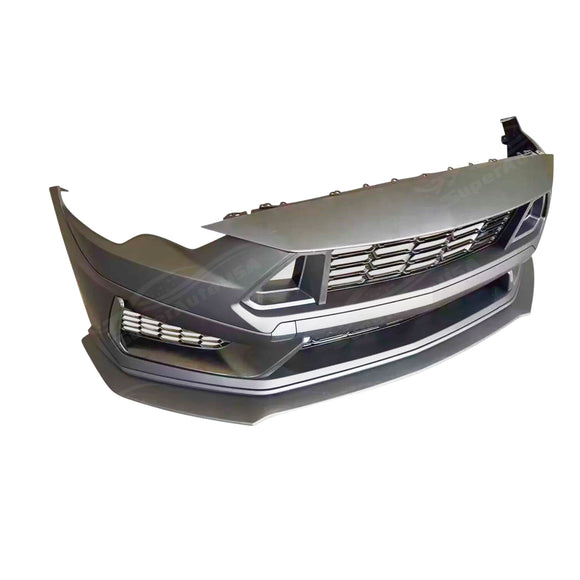 Dark Horse Style Front and Rear Bumper Covers for Ford Mustang 2024-2025.
