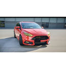 Aerodynamic Front Bumper Spoiler Splitters for 2018 Ford Focus by SuperAutoUSA
