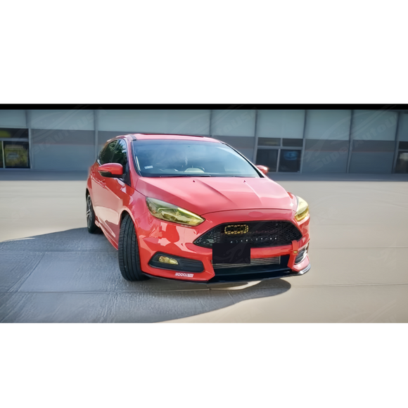 Aerodynamic Front Bumper Spoiler Splitters for 2018 Ford Focus by SuperAutoUSA
