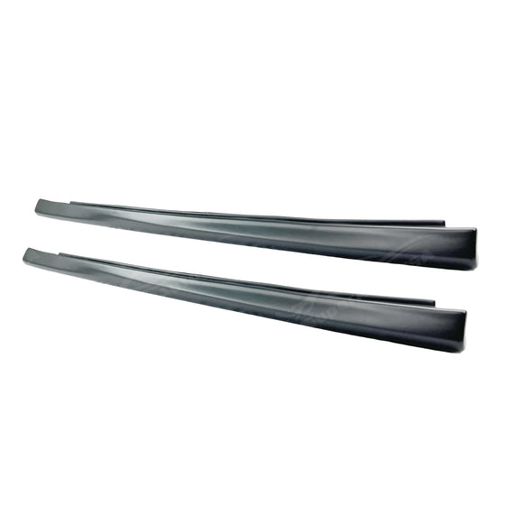 2016 Dodge Charger SRT Style Matte Black Side Skirt Splitters by SuperAutoUSA
