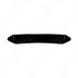 Close-up of the premium mirror-finish gloss black coating on the 86/BRZ rear window visor