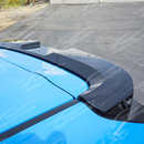 Detailed mounting point of the rear spoiler wing

