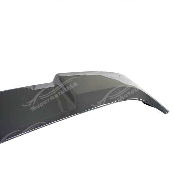 Uninstalled rear spoiler wing, top view