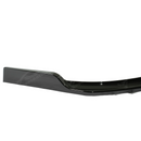 Detailed view of the precision-curved aerodynamic edges on the 2010 STI front lip