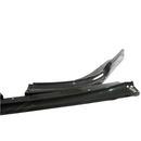 Sharp, clean lines of the SuperAutoUSA carbon print lip matching the STI's aggressive design