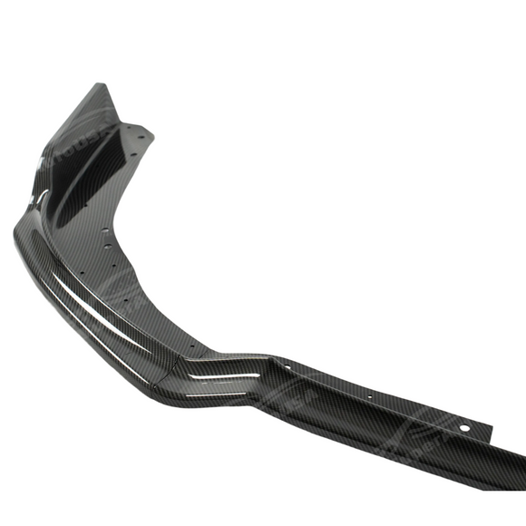 Detailed view of the precision-curved edges on the 2013 WRX front splitter