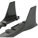 Clean fiberglass reinforced underside of the carbon fiber rocker extension for the VA chassis