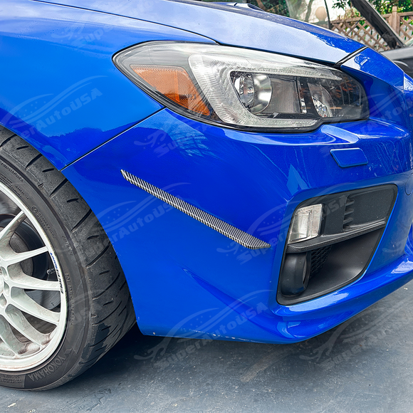 Side perspective highlighting the aerodynamic upward-swept profile of the carbon print canards