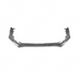 Detailed shot of the high-definition carbon fiber print weave on the VA JDM front lip