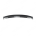 Detailed shot of the high-definition carbon fiber print weave on the VA roof visor