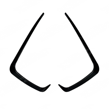 Standalone view of the left and right side fog light accent overlays for Subaru VA chassis