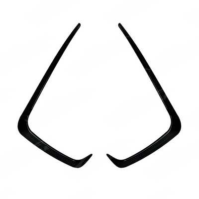 Standalone view of the left and right side fog light accent overlays for Subaru VA chassis